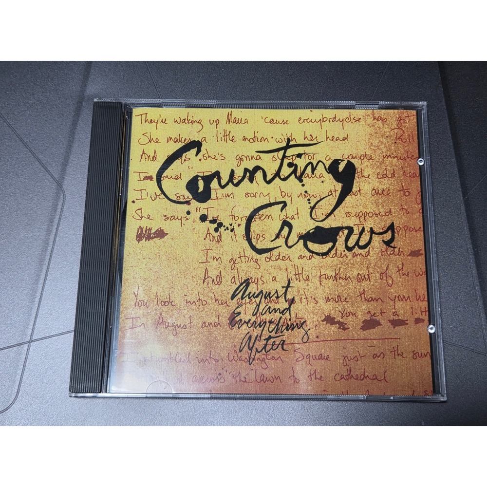 Counting Crows August and Everything After CD 1993 Alternative Rock Mr Jones